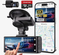 REDTIGER F7N Touch Pro – 4K Dual Dashcam met GPS, WiFi & 128GB